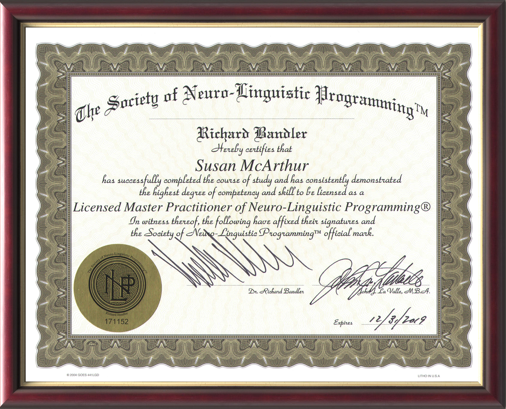 Licensed Master NLP Practitioner